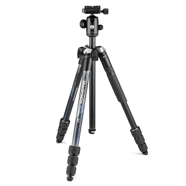 Tripie Manfrotto Element MII de 4 Secciones Negro