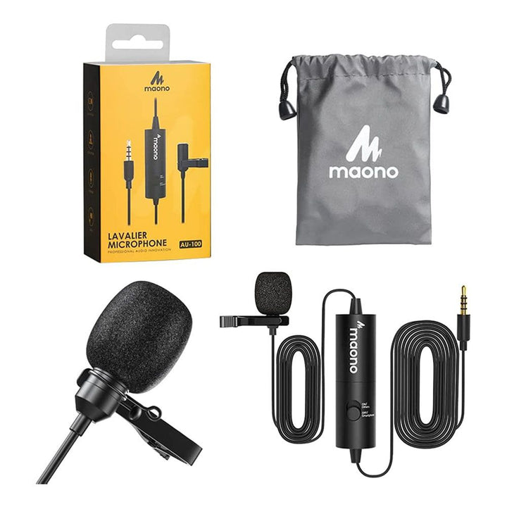 Micrófono para Podcast con Conexión USB y Mini Tripie Maono - Profoto