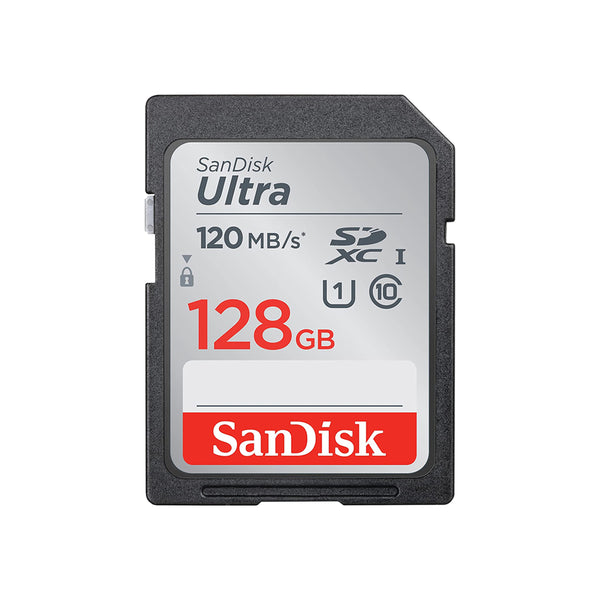 Tarjeta de memoria Sandisk SD 128GB Ultra 120 MB/s
