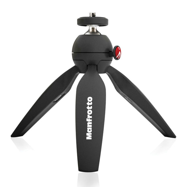 Mini Tripie Manfrotto Pixi MTPIXI-B de Acero Inoxidable Negro