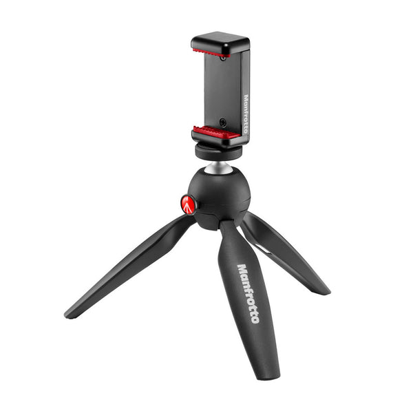 Mini Tripie Manfrotto Pixi Smart con Adaptador para Smartphone