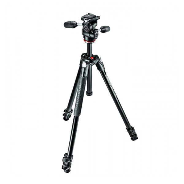 Tripie Manfrotto con cabezal de 3 Ejes MK290XTA3-3W