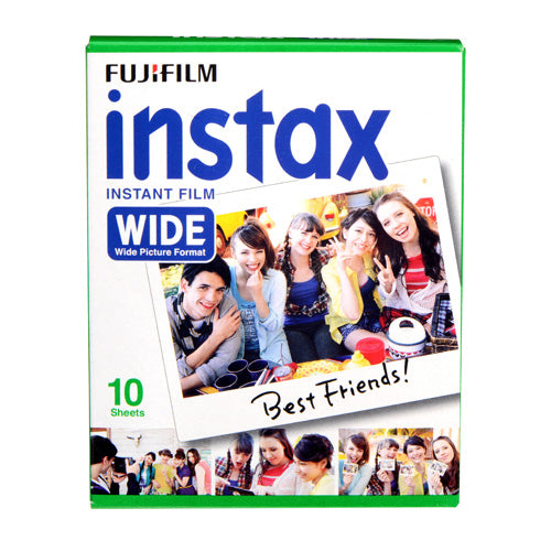 Película instantánea para Instax Wide 10 hojas