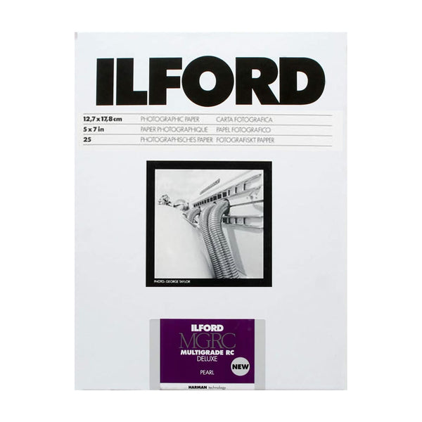 Papel Ilford Multigrado RC Deluxe Perla 8x10" 25 Hojas
