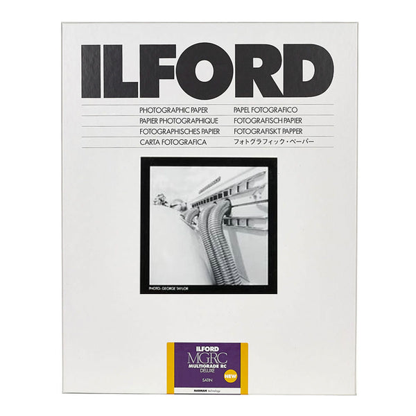 Papel Ilford Multigrado RC Deluxe Satín 8x10" 25 Hojas