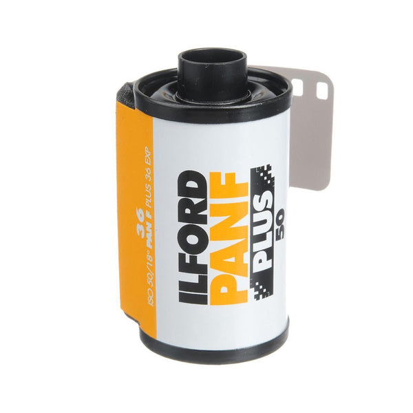 Pelicula Film Ilford PAN F PLUS 50 35mm Blanco y Negro