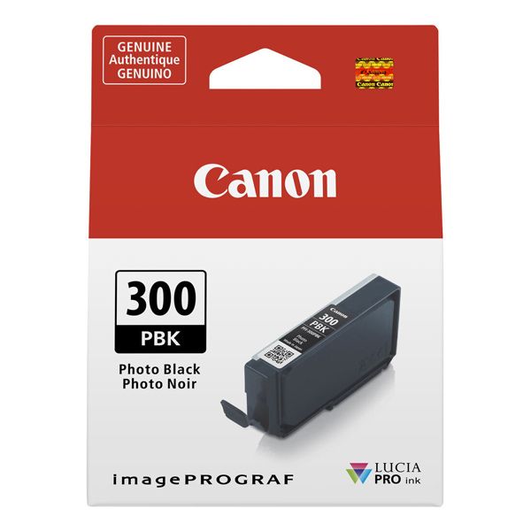 Tinta Canon PFI-300 PBK Negro Lucia Pro