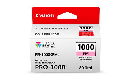 Tinta Canon PFI-1000 PM Lucia Pro FOTO MAGENTA Ink Tank