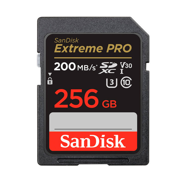 Tarjeta de Memoria 256GB Extreme Pro 200MB/s Sandisk