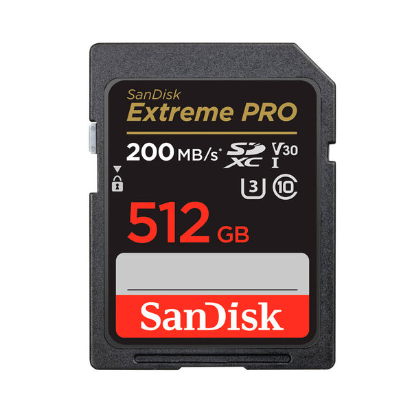 Tarjeta de Memoria 512GB Extreme Pro 200MB/s Sandisk