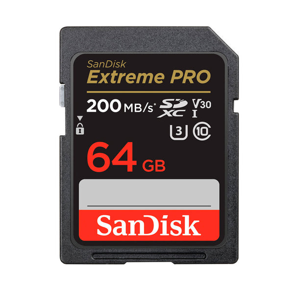 Tarjeta de Memoria 64GB Extreme Pro 200MB/s Sandisk
