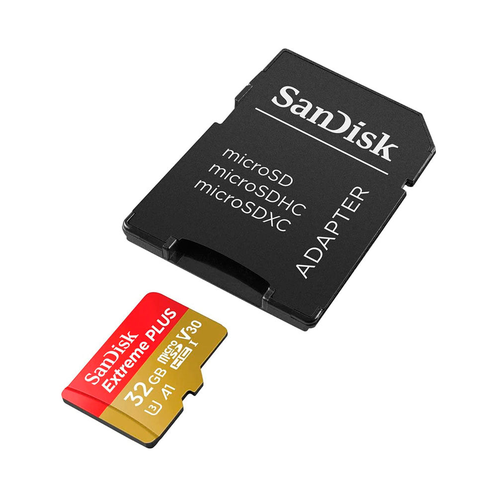Tarjeta de Memoria 32GB MicroSD Extreme Plus 100MB S Sandisk Profoto