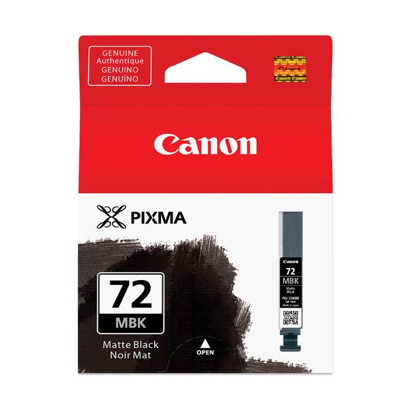 Tinta Canon Lucia PGI-72MBK Negro Mate